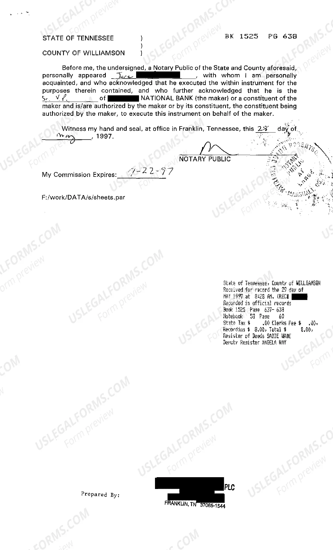 Preview Consent And Subordination