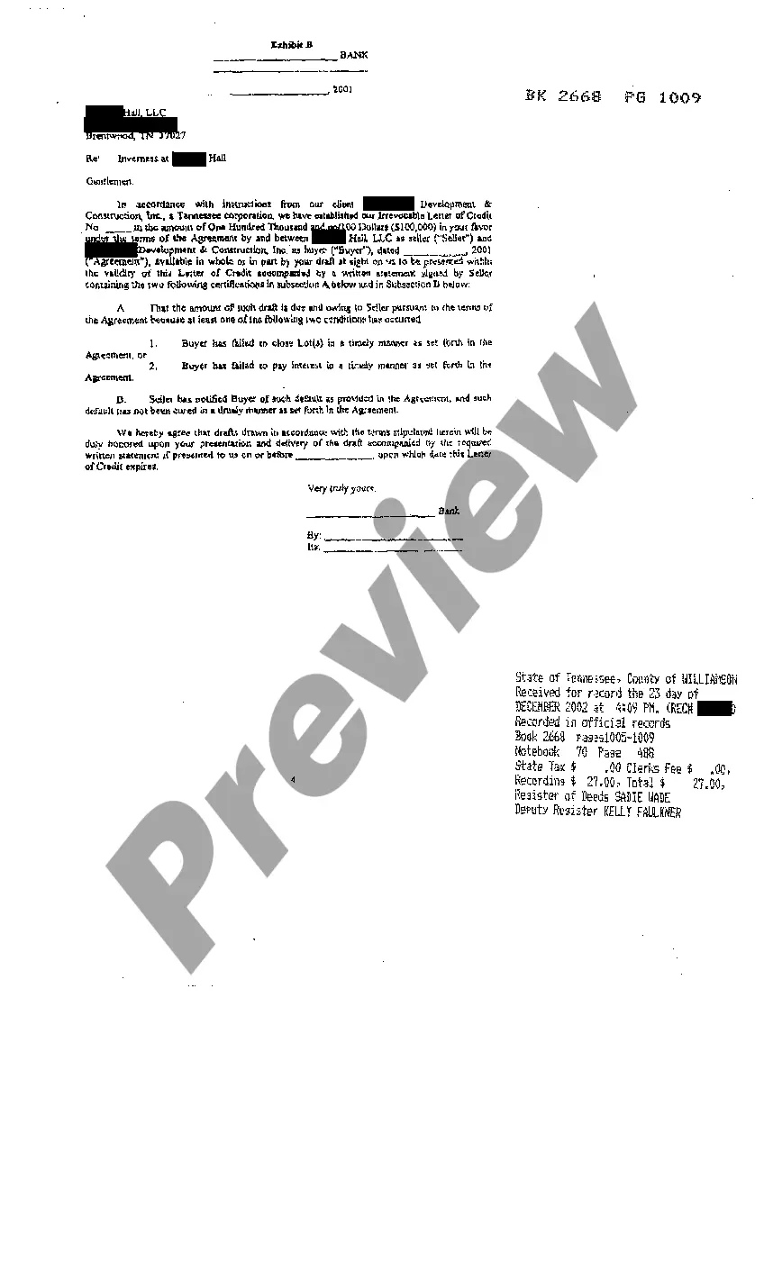 Preview Memorandum of Contract For The Sale of Real Property