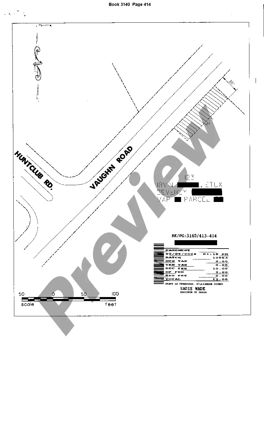 Preview Public Utilities Easement