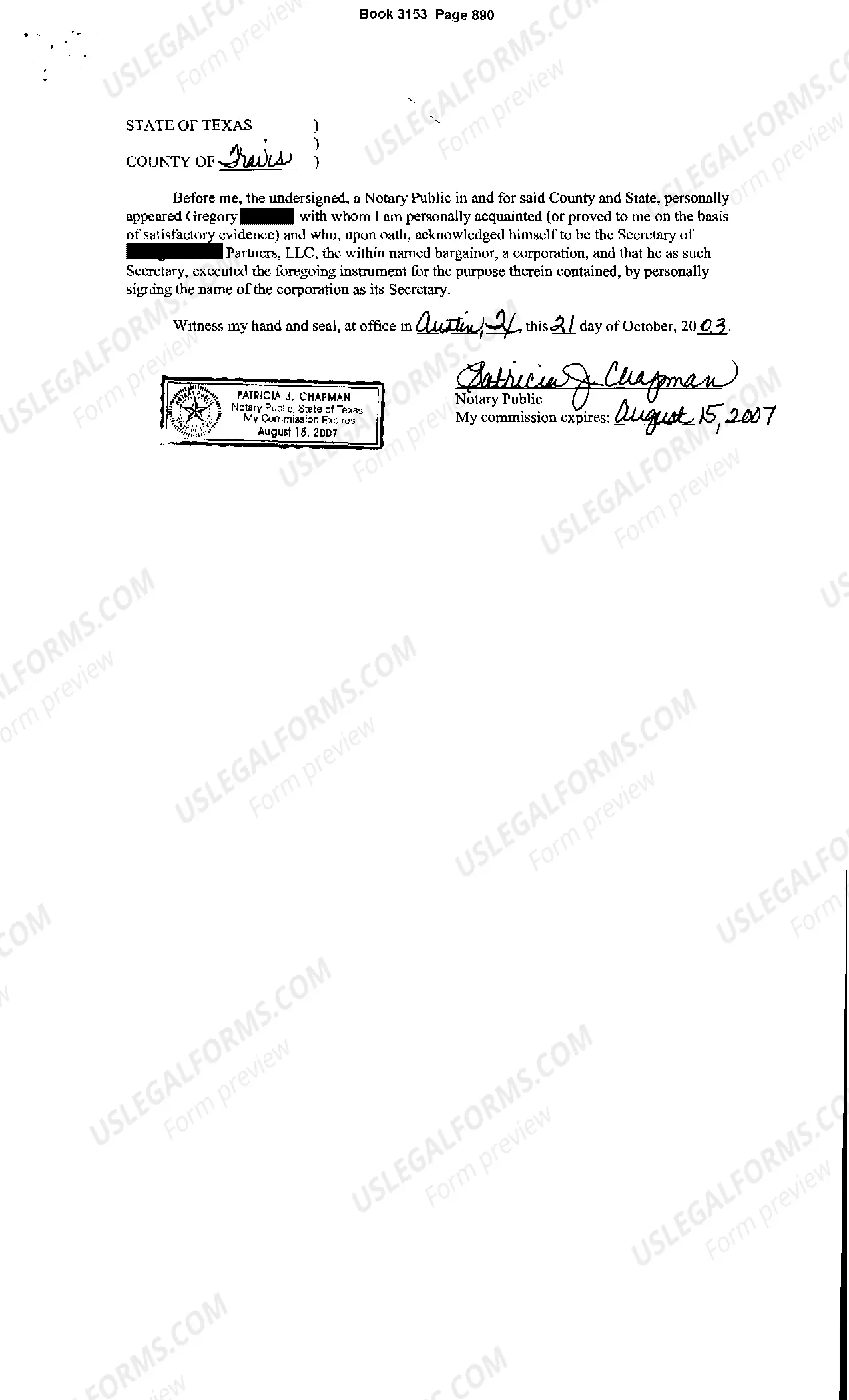 Preview Telecommunications Easement