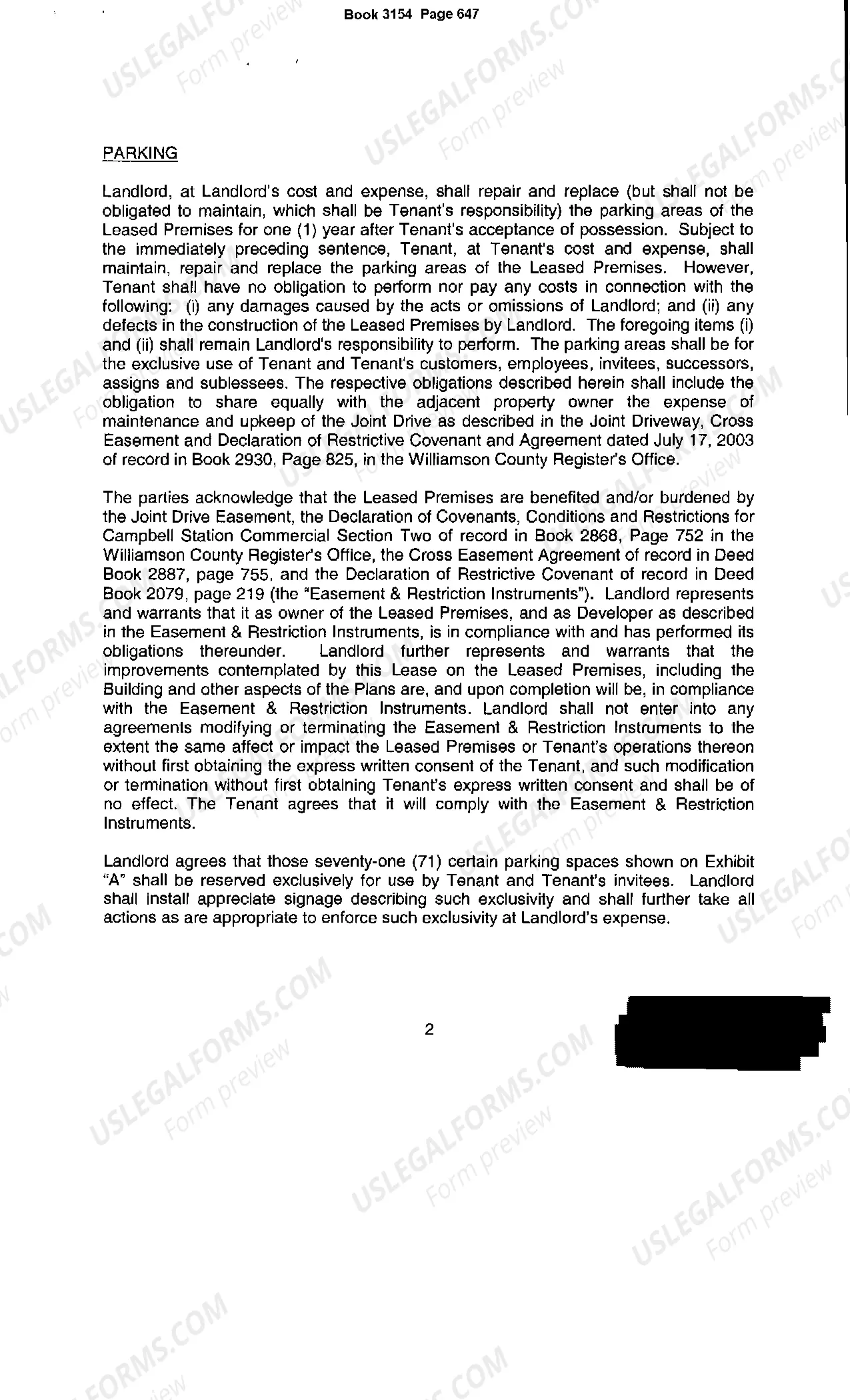 Preview Drug Store Lease Memorandum