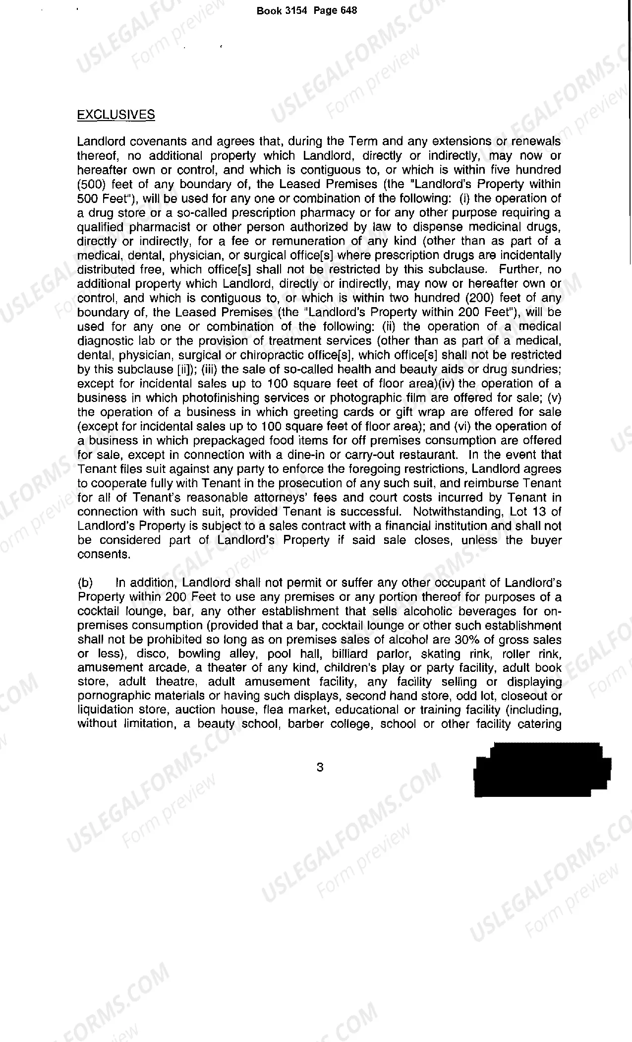 Preview Drug Store Lease Memorandum