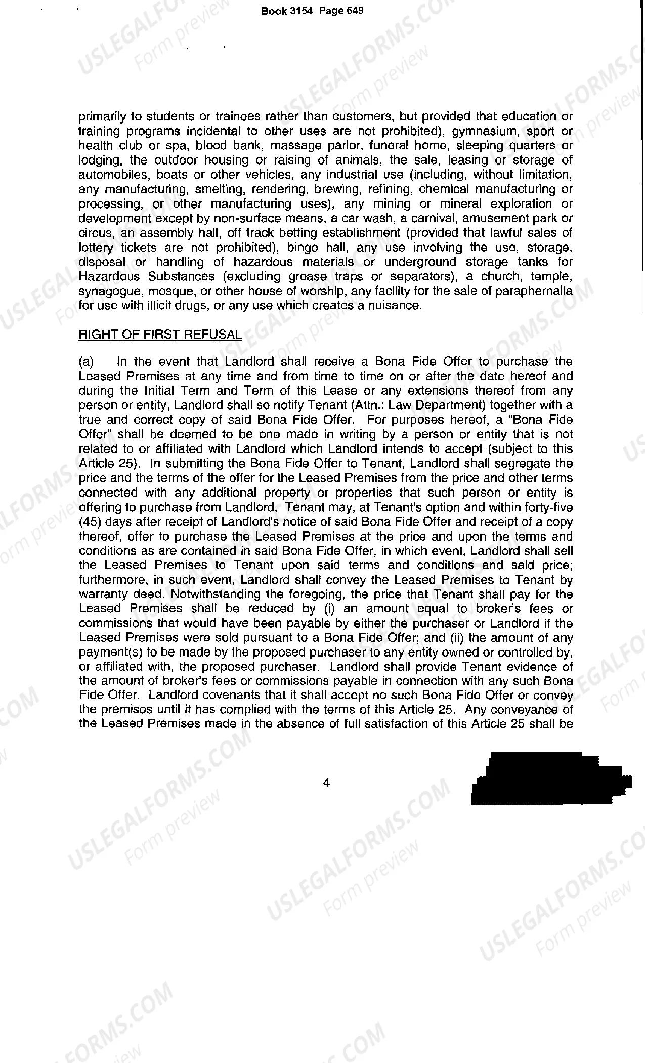 Preview Drug Store Lease Memorandum