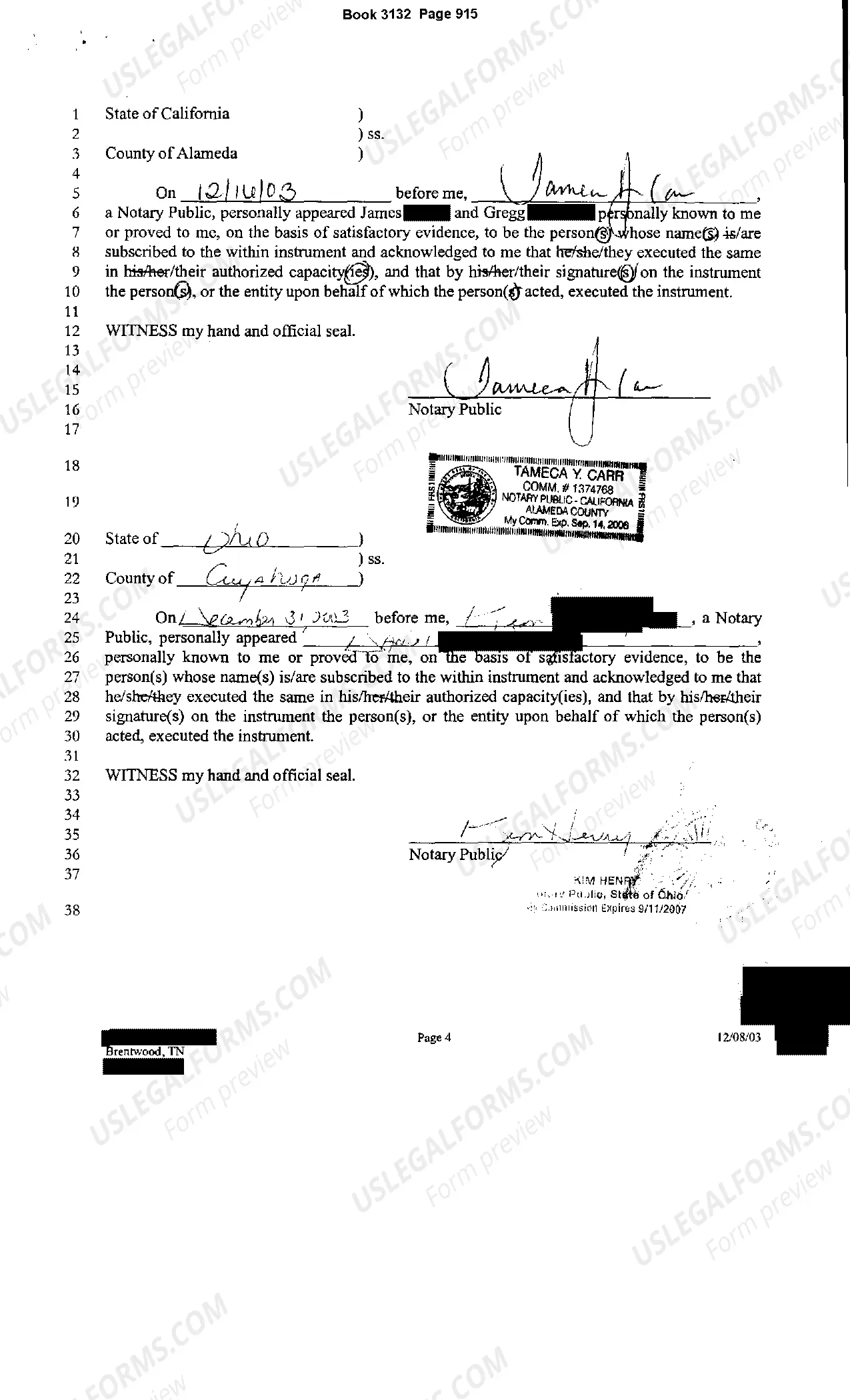 Preview Department Store Lease Memorandum