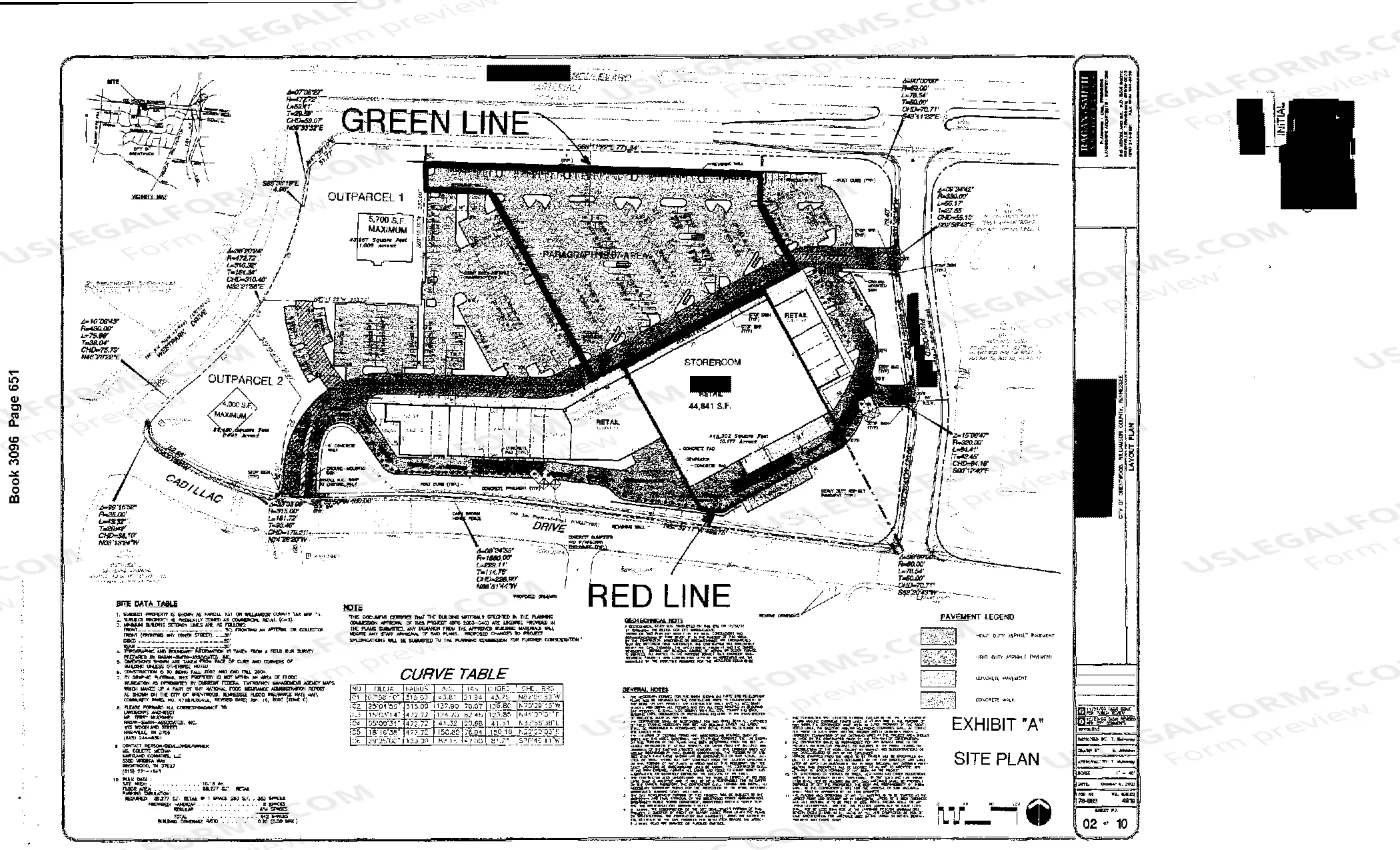 Preview Shopping Center Lease Memorandum