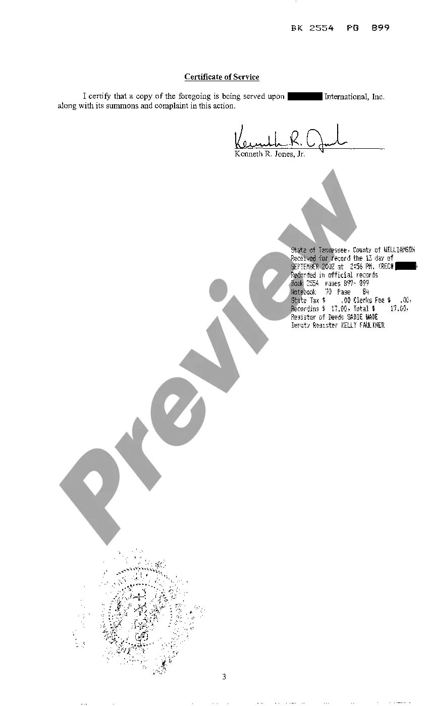 Preview Abstract Complaint And Notice Lien Lis Pendens