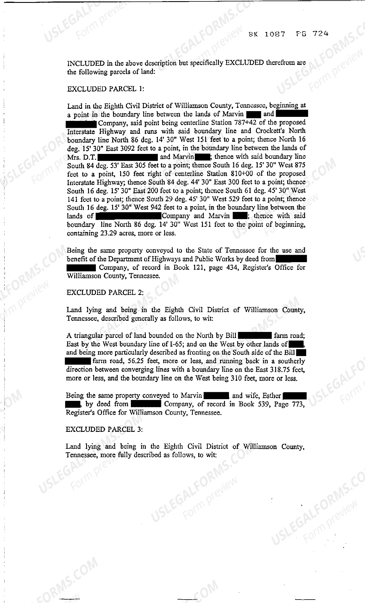 Preview Claim of Mineral Interest