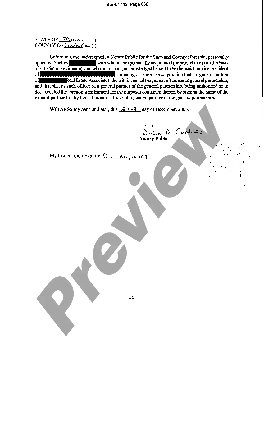 Preview Memorandum of Reserved Rights in Real Property