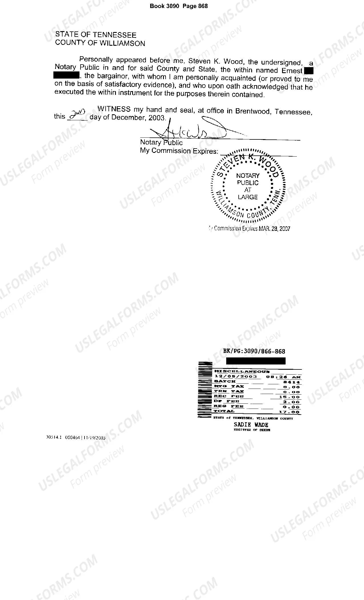 Preview Disclaimer by Surviving Spouse to Portion of Decedent's Real Property