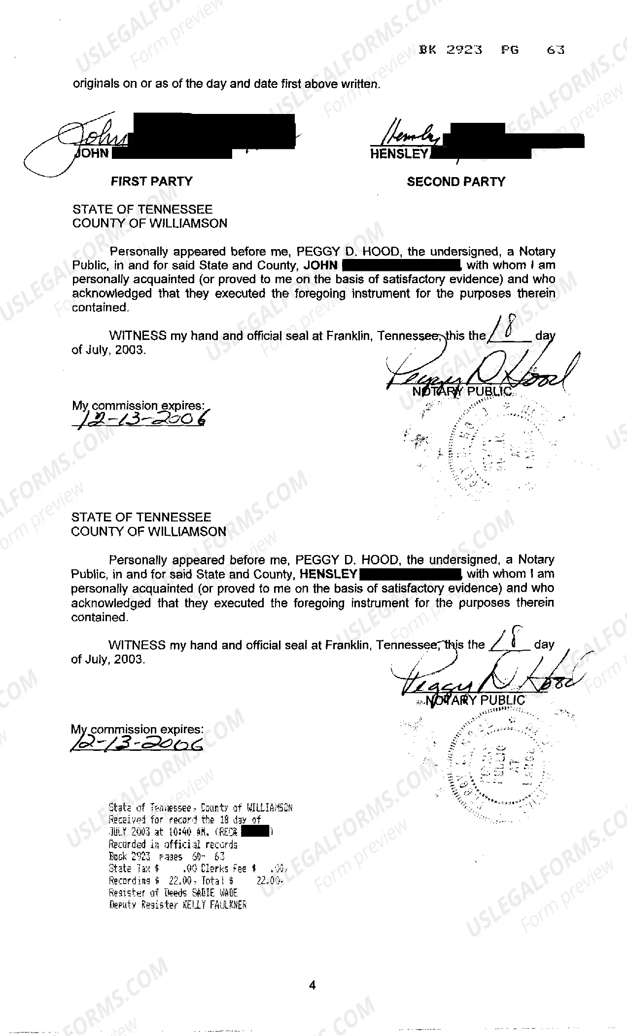 Preview Option to Purchase Real Estate