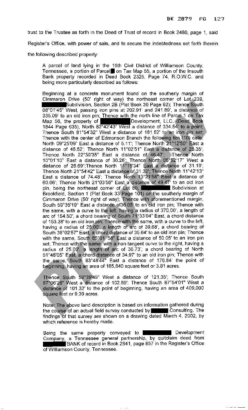 Preview Substitution of Collateral