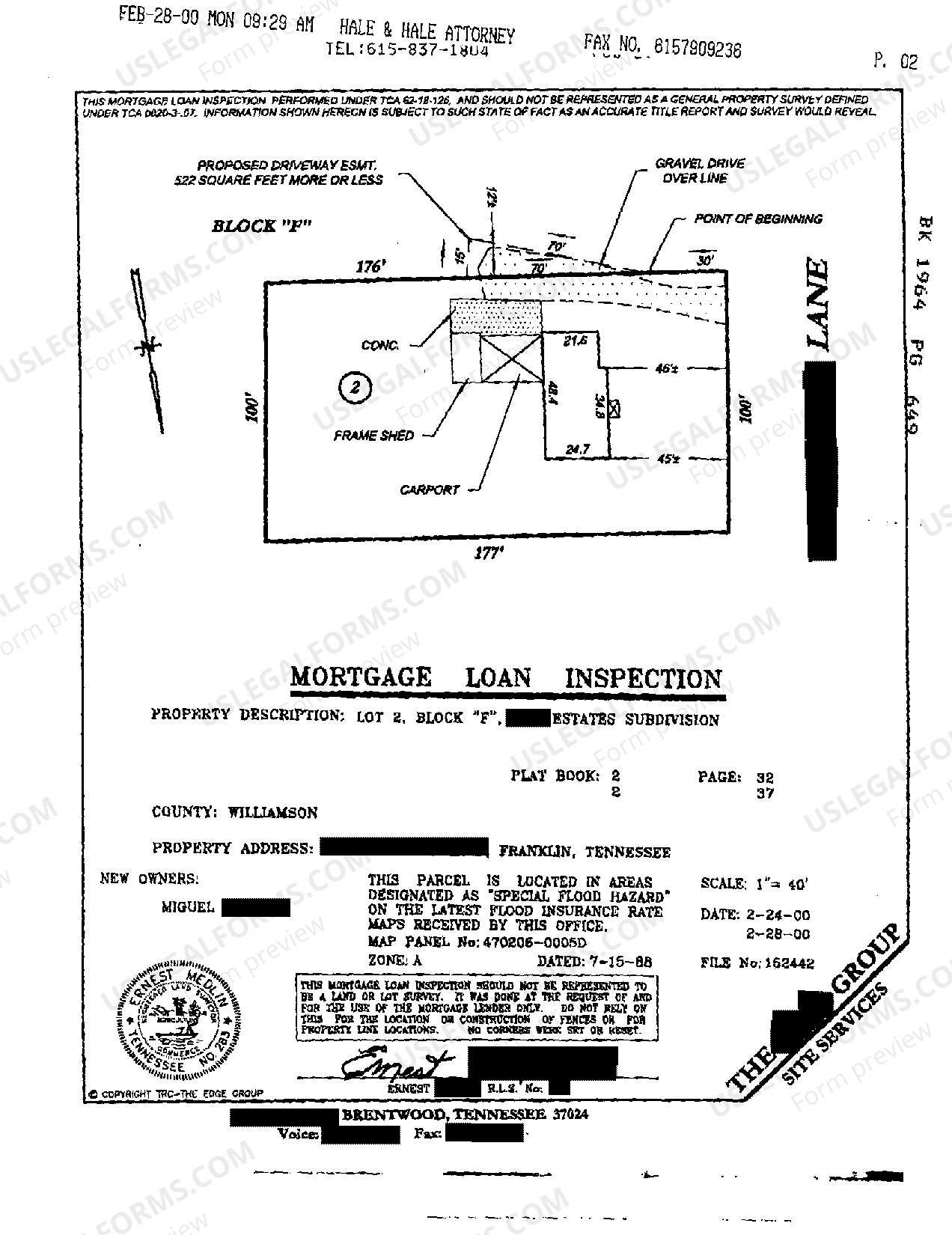 Tennessee Driveway Easement Laws With Parents US Legal Forms