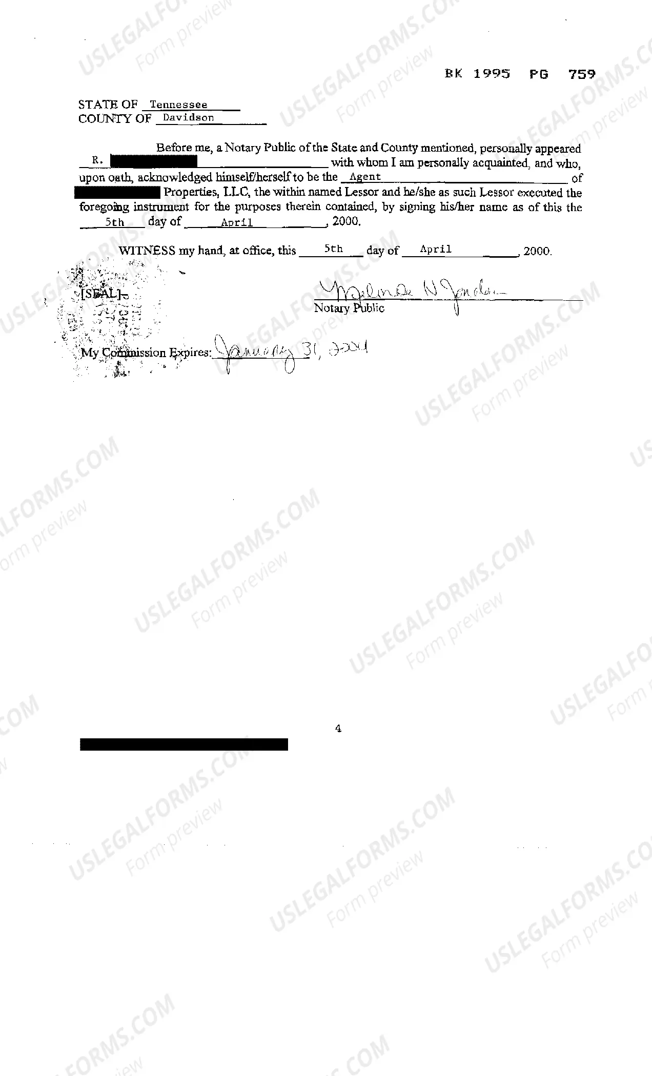 Preview Consent and Waiver of Landlord