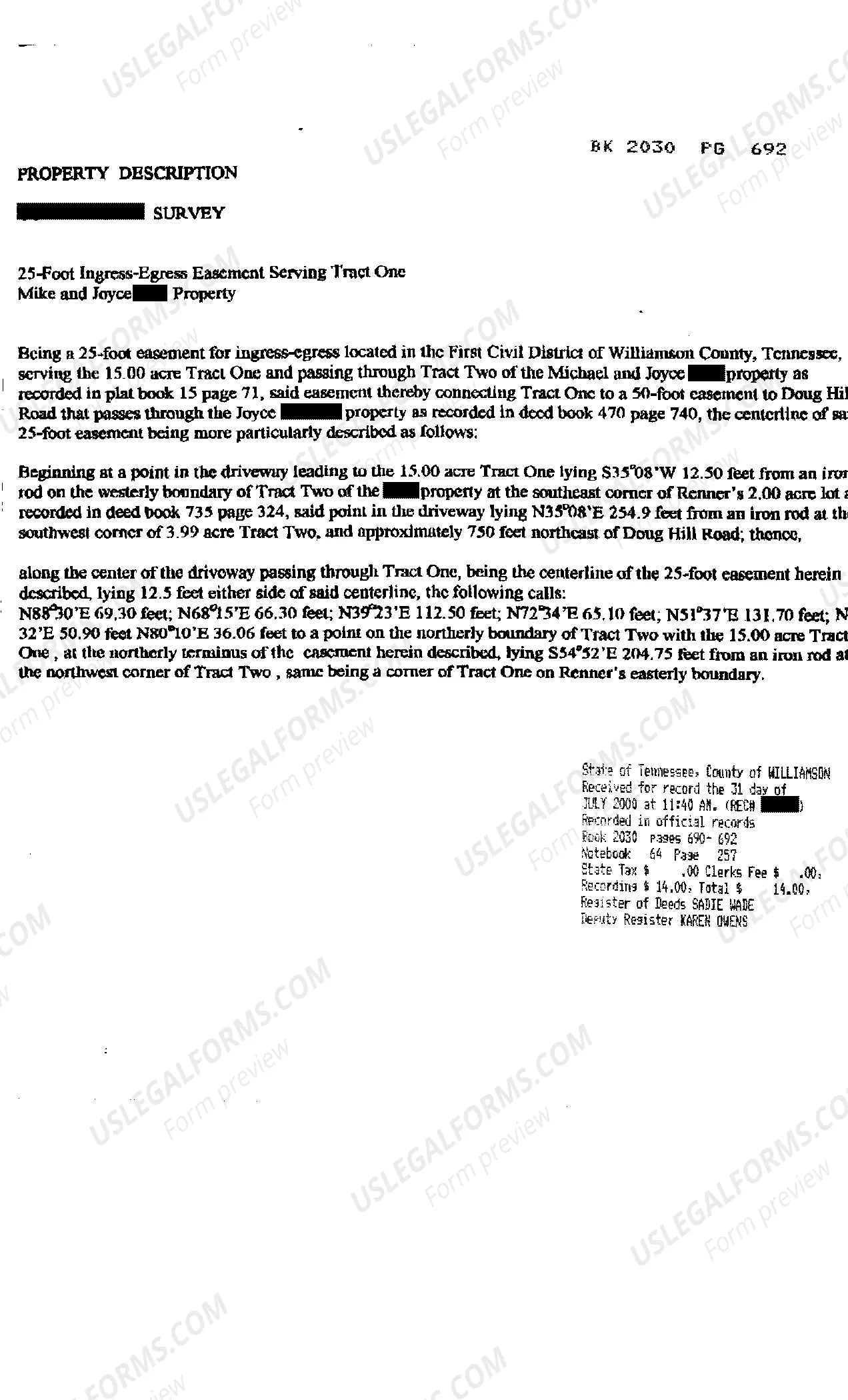 Preview Covenant Appurtenant