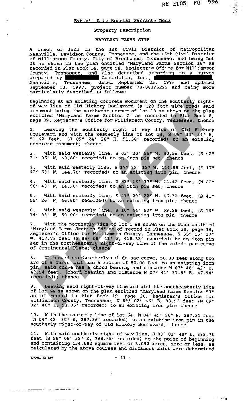 Preview Declaration of Successor Trustee