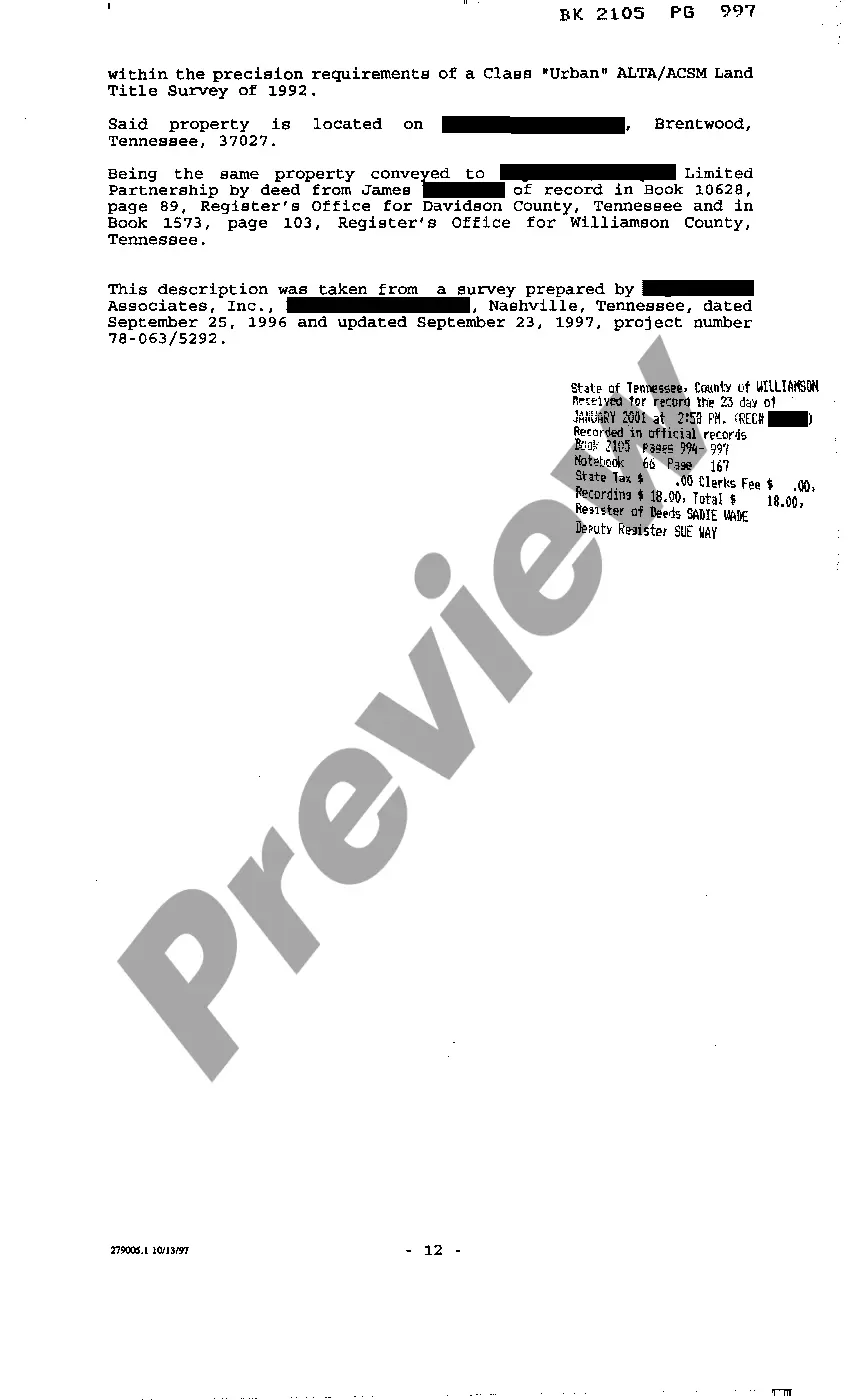 Preview Declaration of Successor Trustee