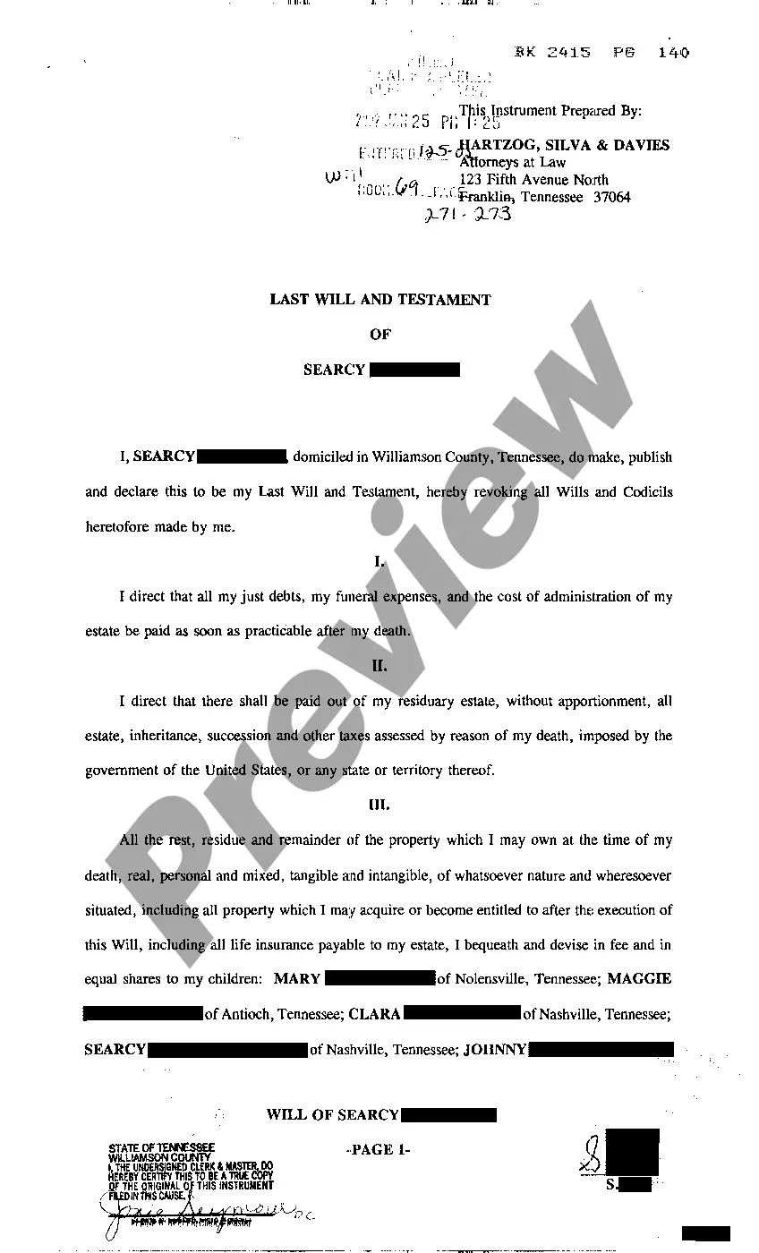 Preview Petition to Admit Last Will and Testament for limited purpose of establishing Muniment of Title