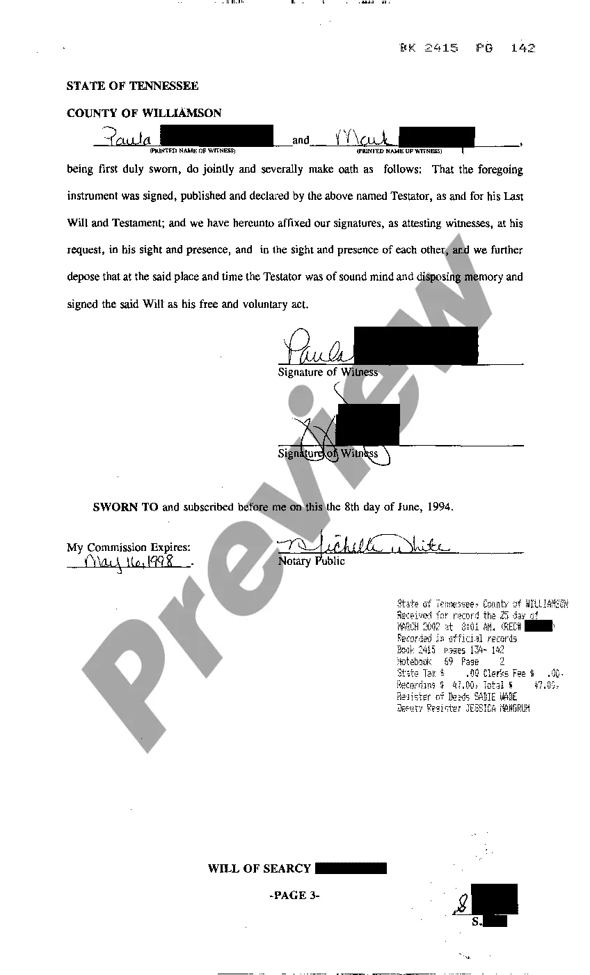 Preview Petition to Admit Last Will and Testament for limited purpose of establishing Muniment of Title