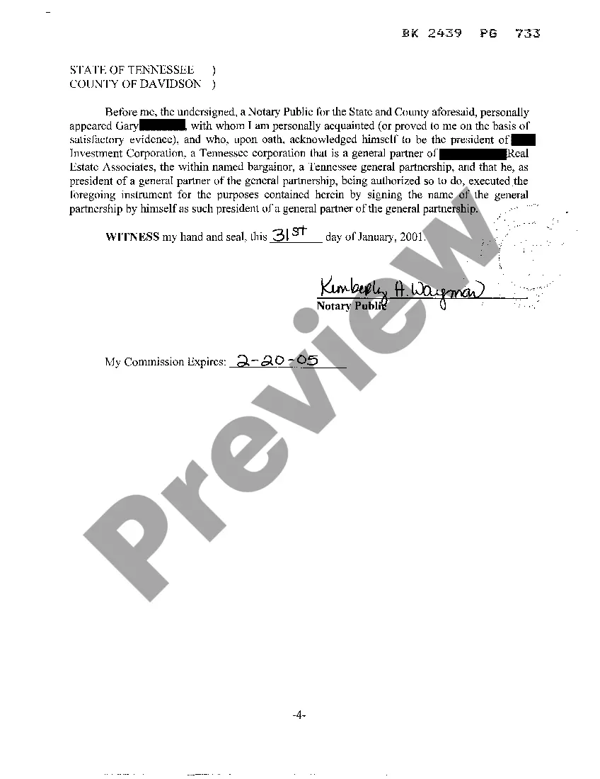 Preview Termination of Memorandum of Reserved Rights