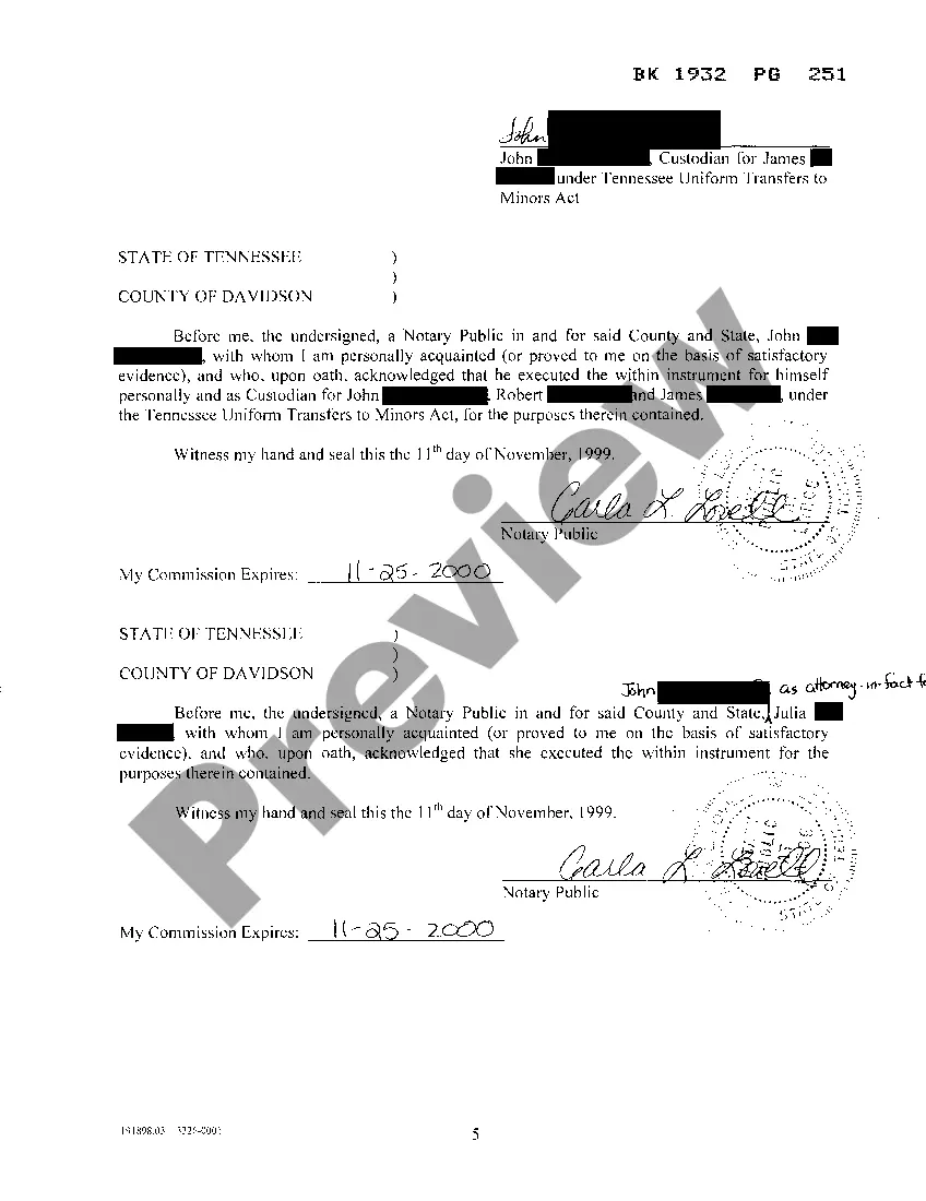 Preview Grant of Option and Right of First Refusal