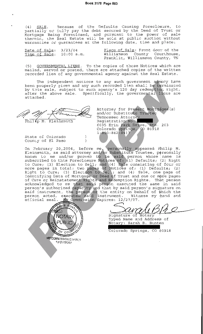 Get Foreclosure Notice of Default Preview Foreclosure Notice of Default