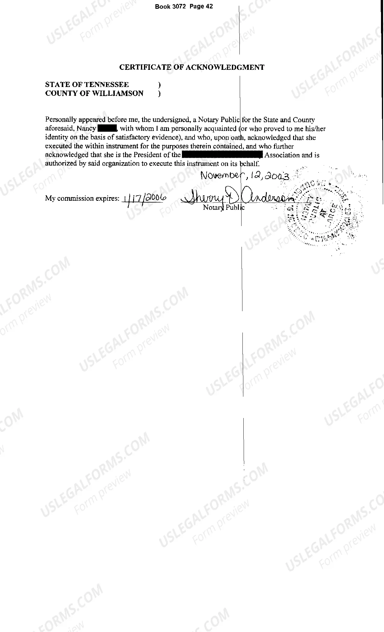 Preview Notice of Violation of Covenants