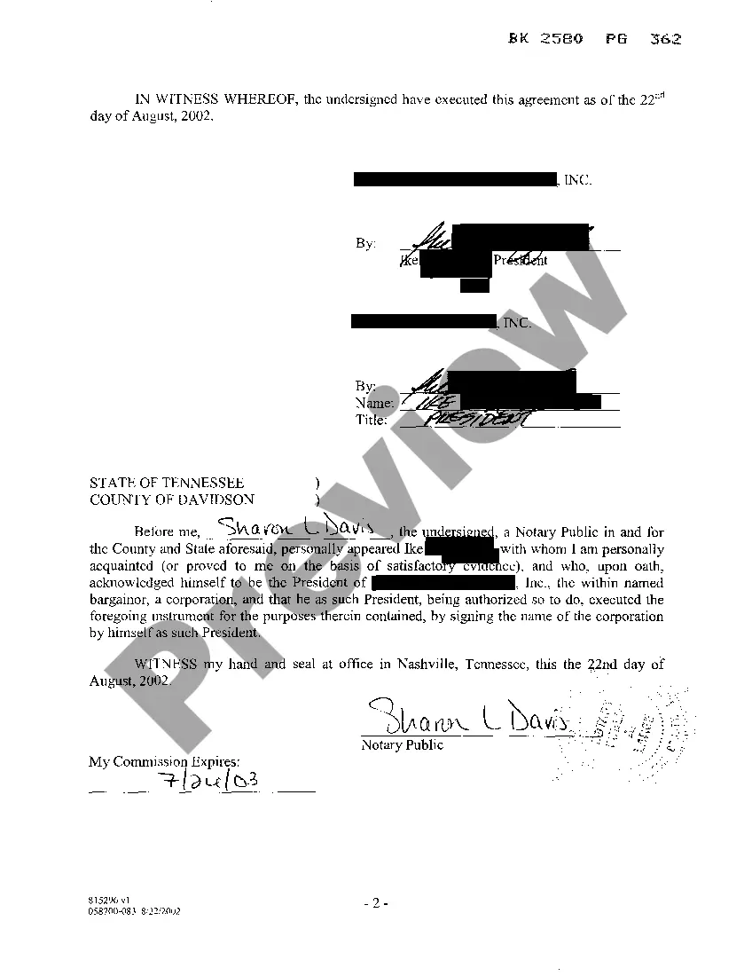 Preview Notice of Assignment of Ground Lease