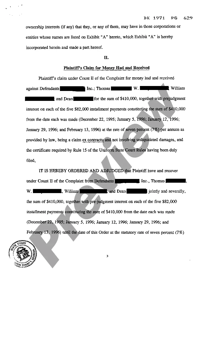 Preview Notice of Foreign Judgment