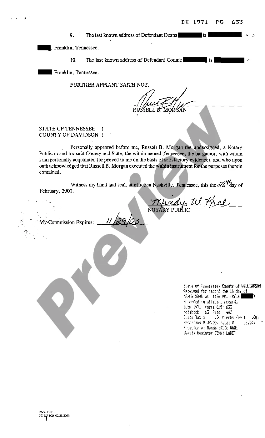 Preview Notice of Foreign Judgment