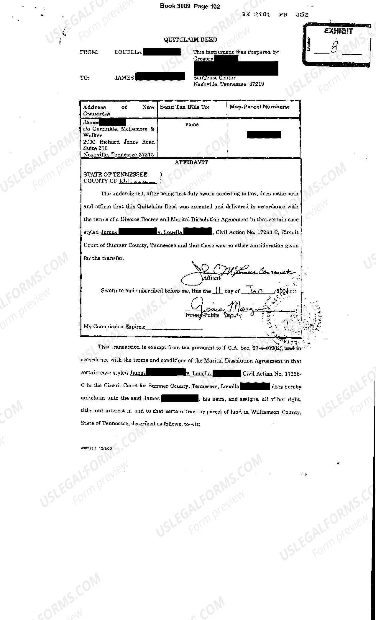 Preview Order of Court Confirming Report of Sale