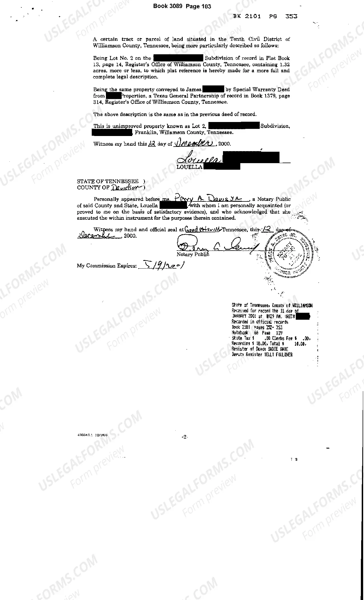 Preview Order of Court Confirming Report of Sale