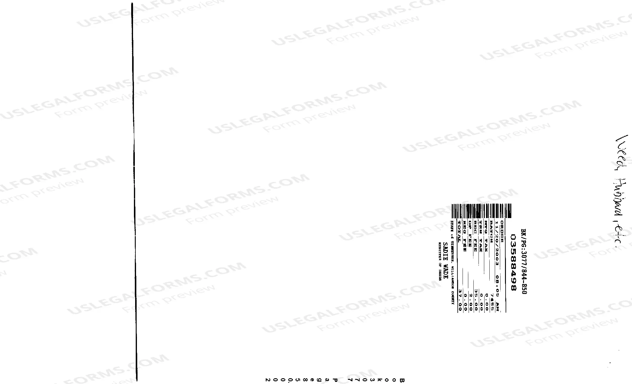 Preview Agreed Order and Final Judgment following Jury Trial Recorded on Land Records