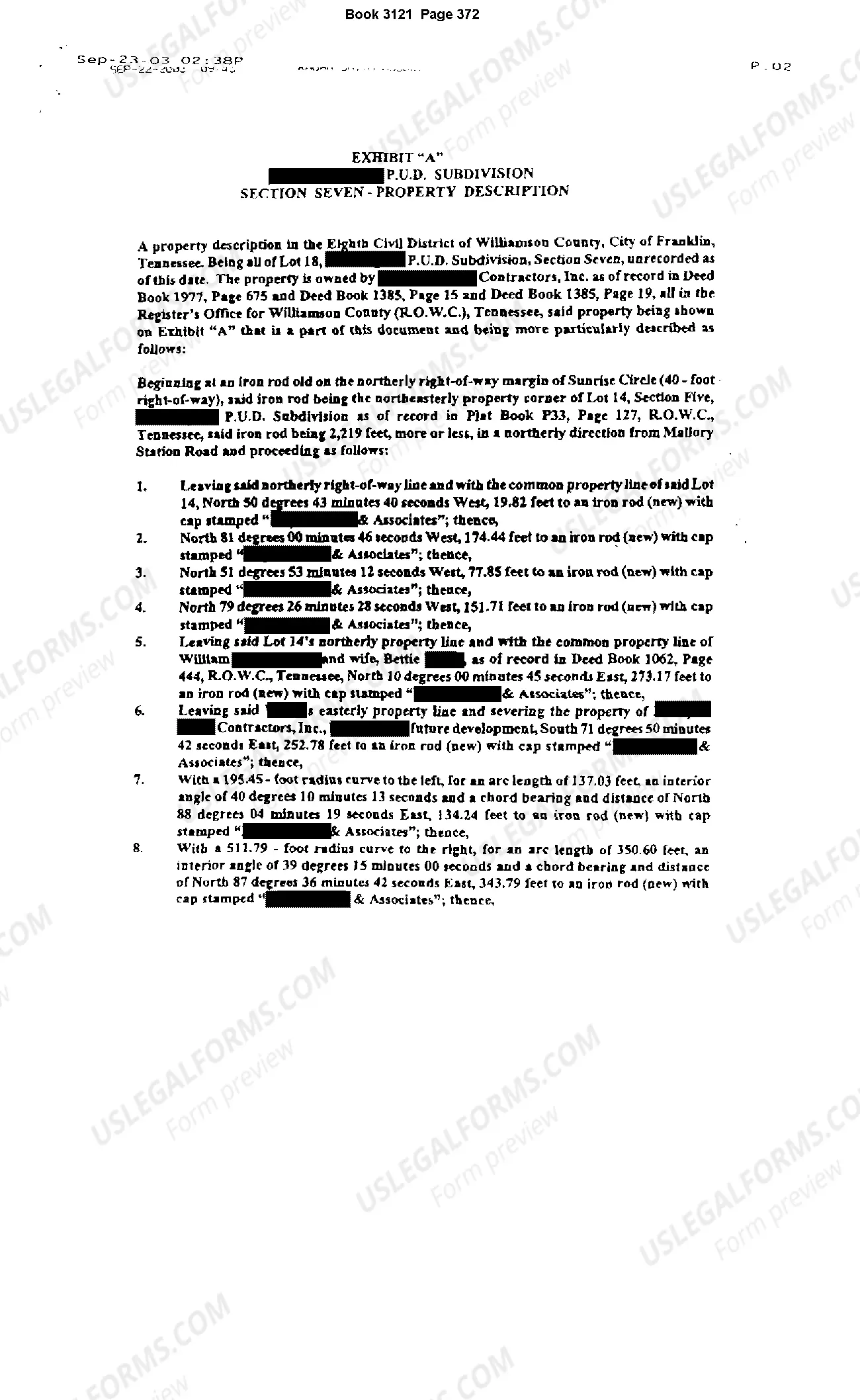 Preview Annexation to Declaration of Restrictive Covenants