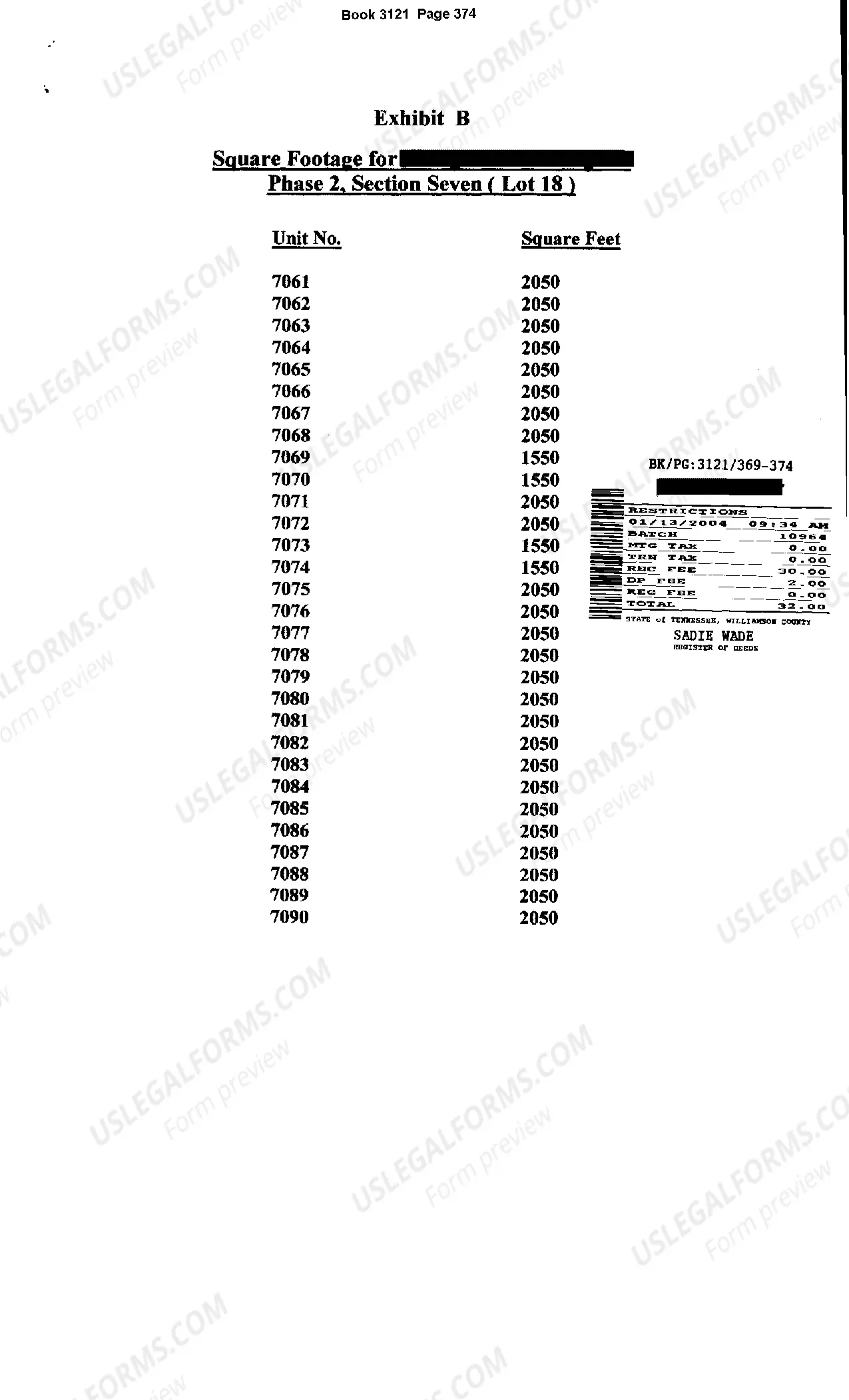 Preview Annexation to Declaration of Restrictive Covenants
