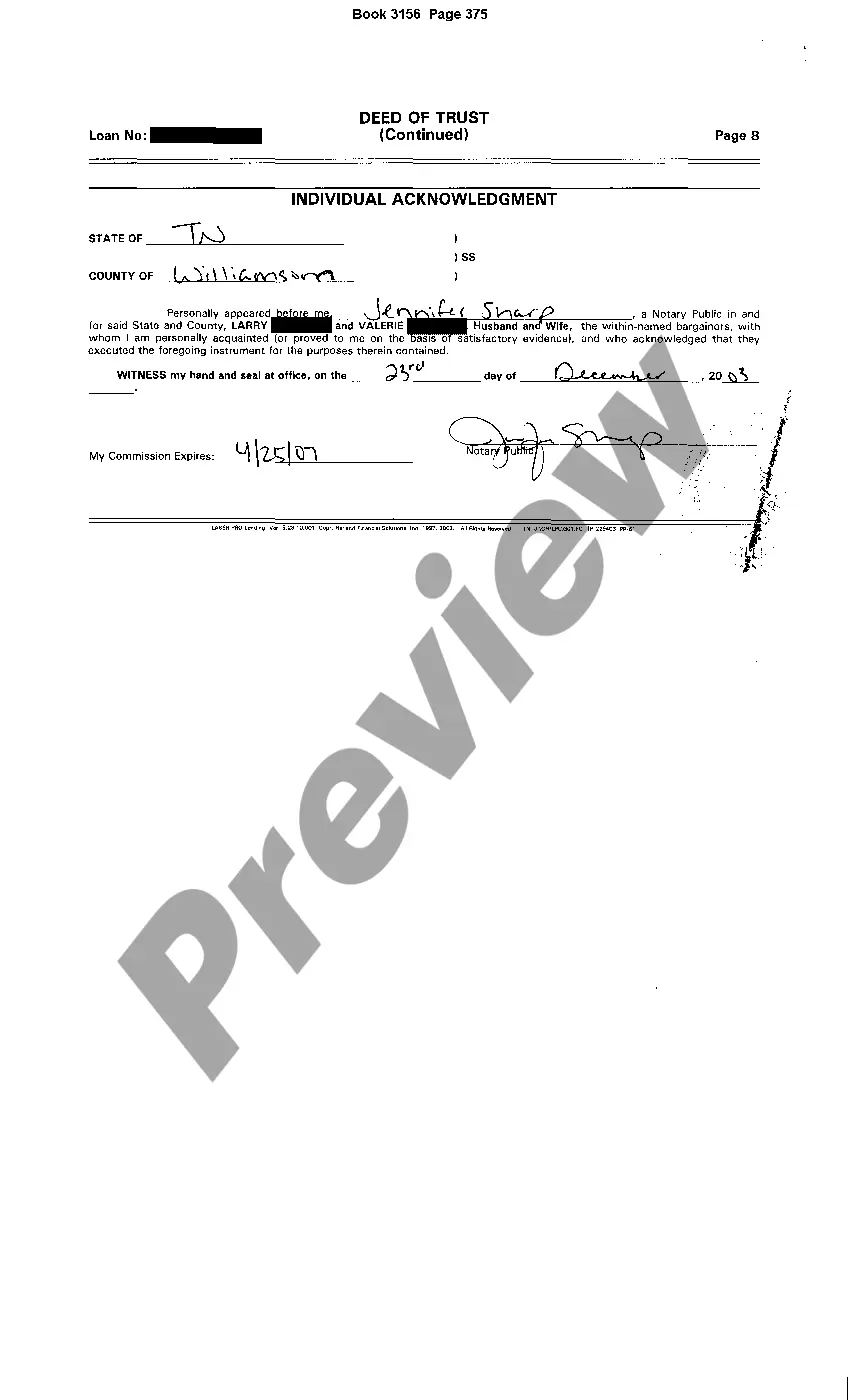 Get Deed of Trust Open End Mortgage Preview Deed of Trust Open End Mortgage