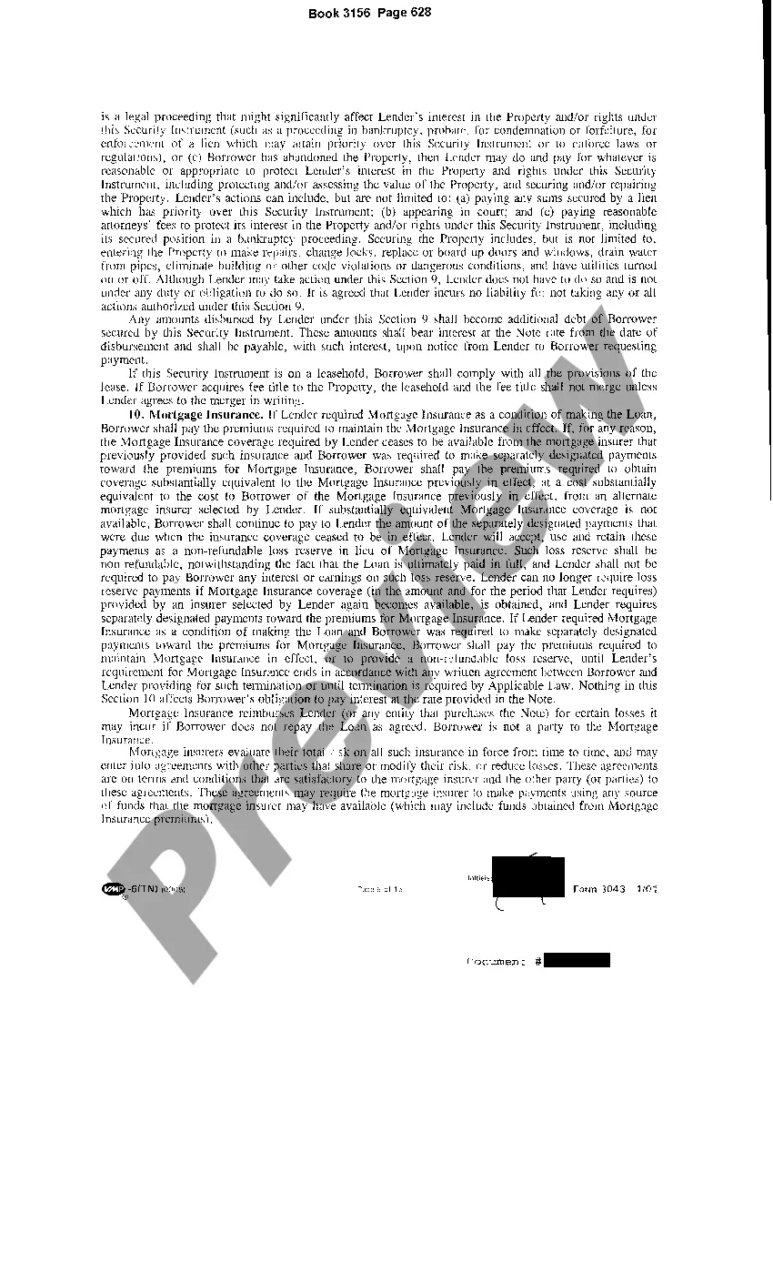 Preview Sample Deed of Trust