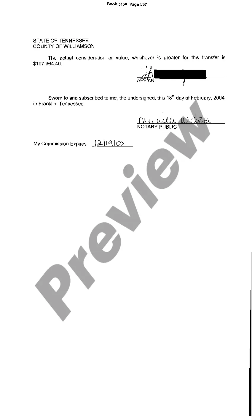 Preview Trustee's Deed