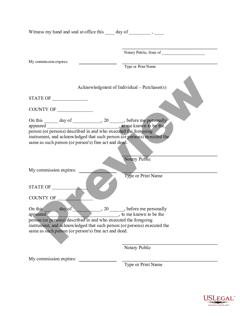 Deed Of Sale With Assumption Mortgage Us Legal Forms 3954