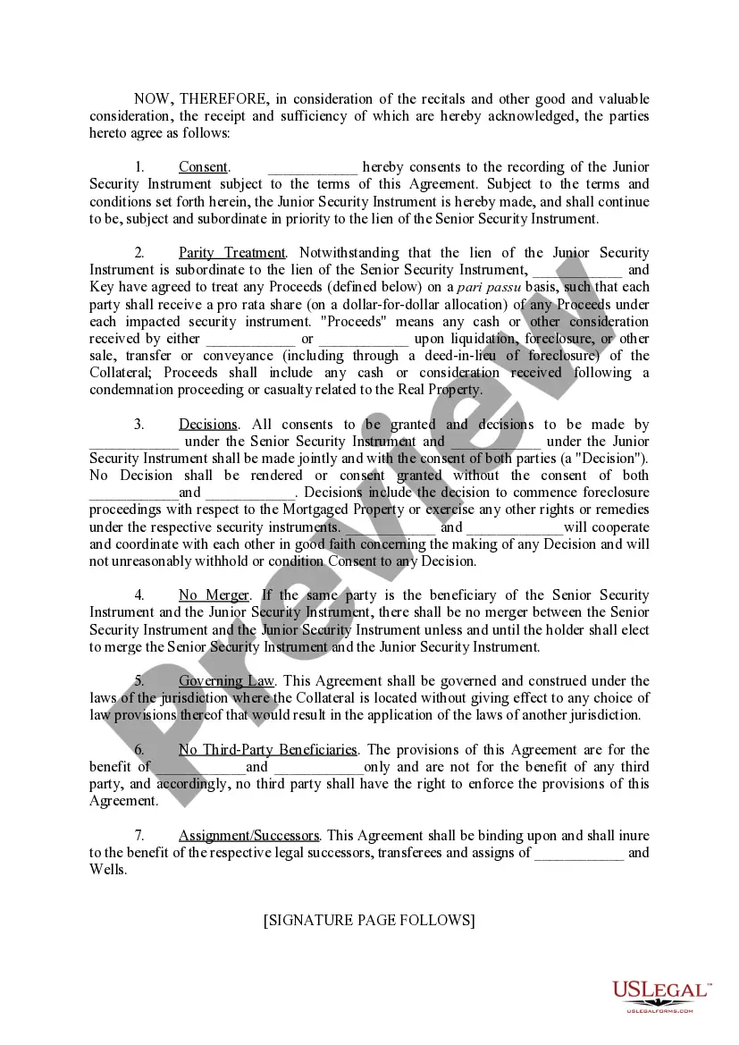 Get Intercreditor Agreement Preview Intercreditor Agreement