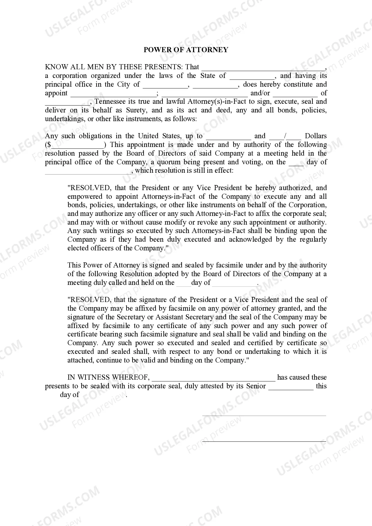 Preview Payment Bond