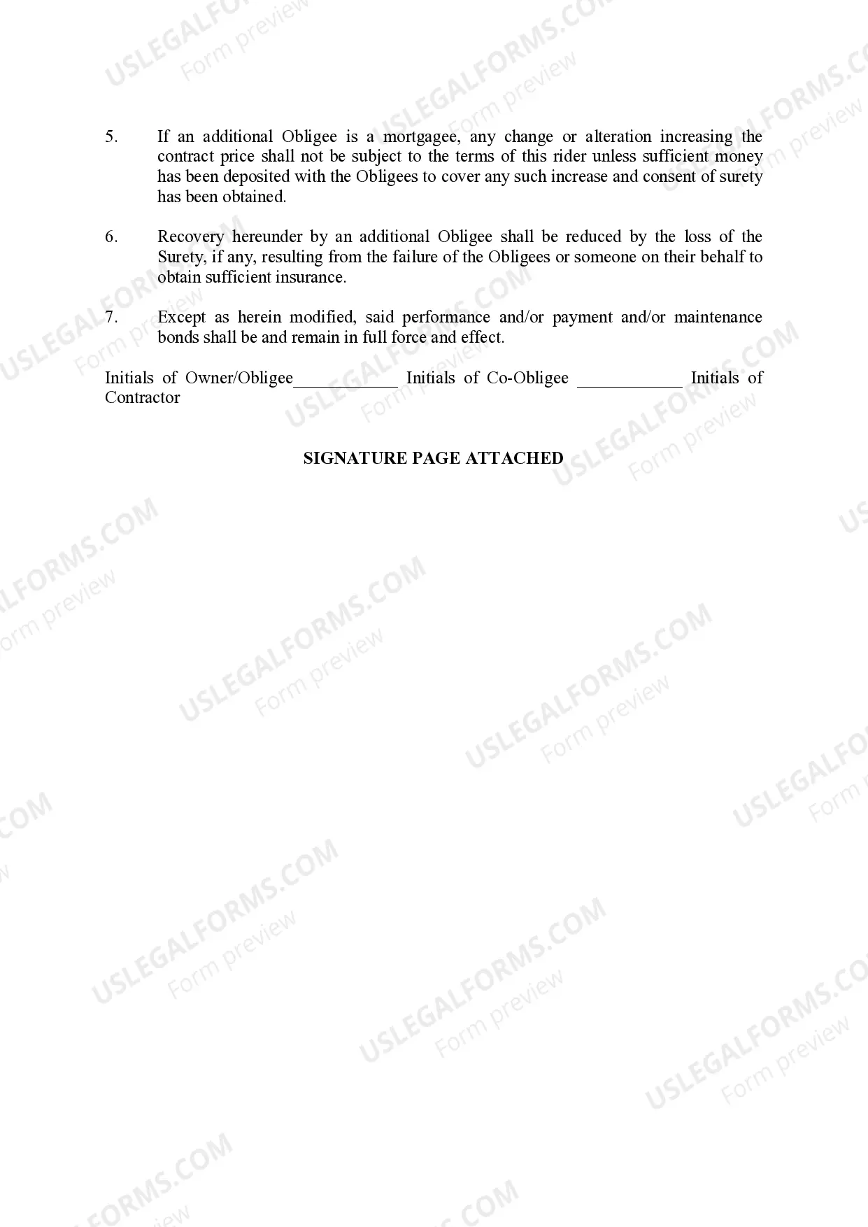 Preview Payment Bond