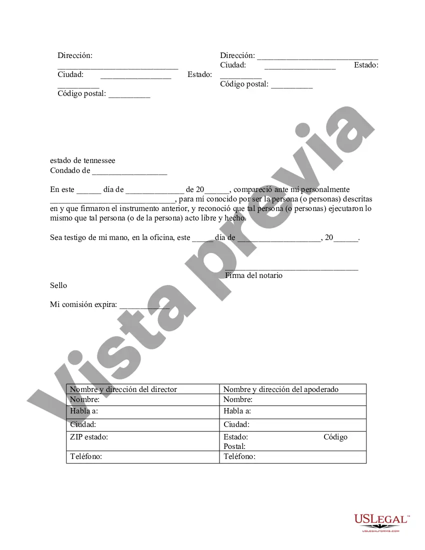 Preview Poder notarial limitado en el que se especifican poderes con ejemplos de poderes incluidos