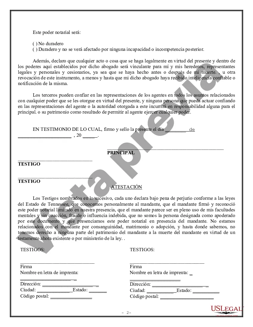 Preview Poder Notarial Limitado para Transacciones de Acciones y Poderes Corporativos