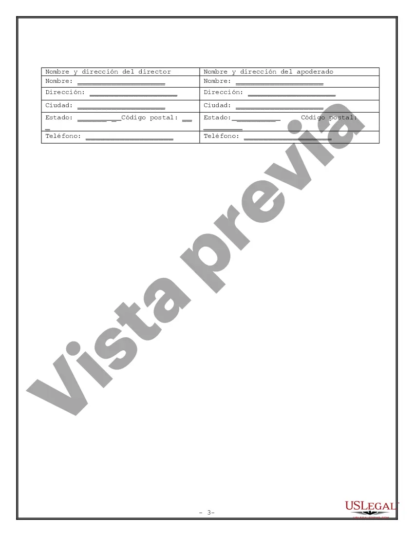 Preview Poder Notarial Limitado para Transacciones de Acciones y Poderes Corporativos