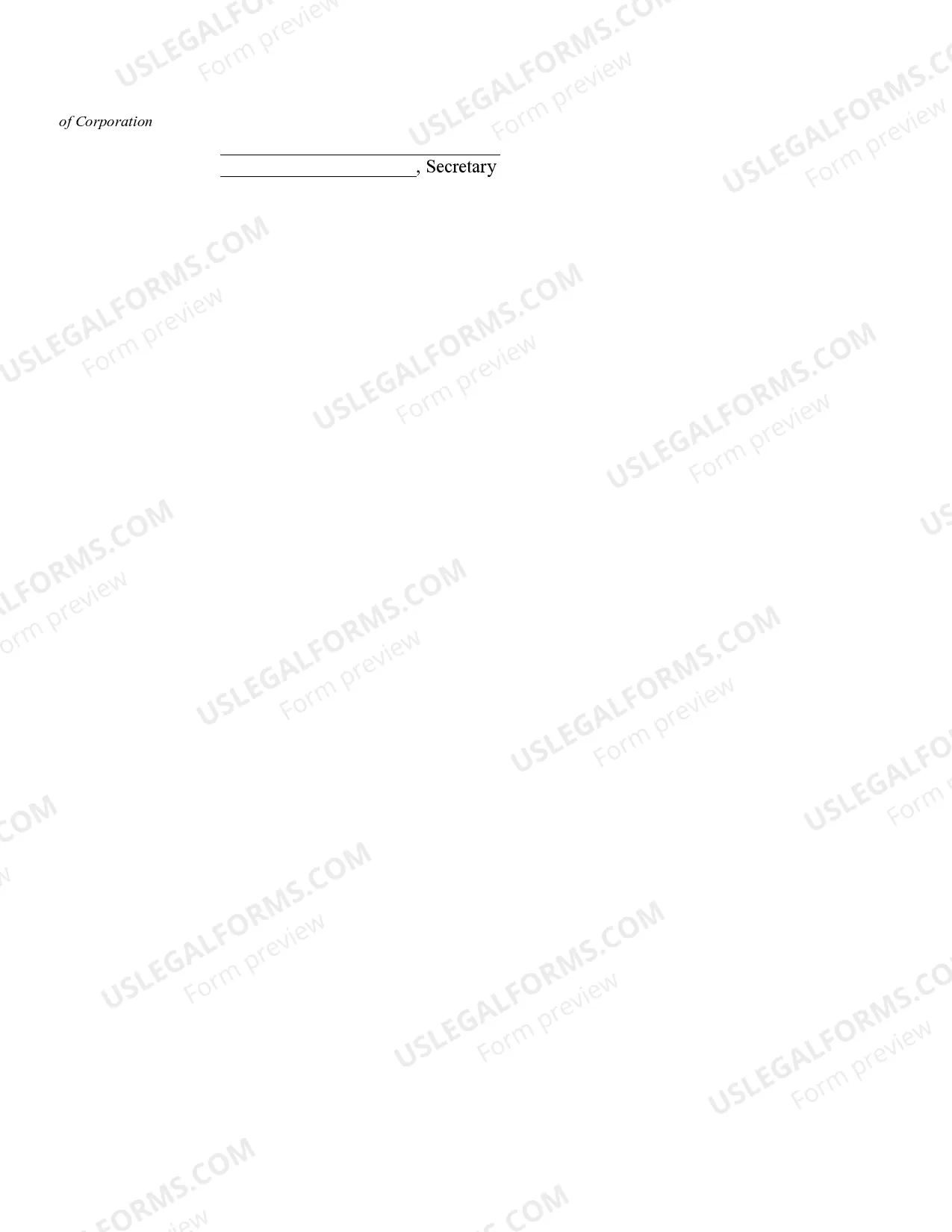 Preview Organizational Minutes for a Tennessee Professional Corporation