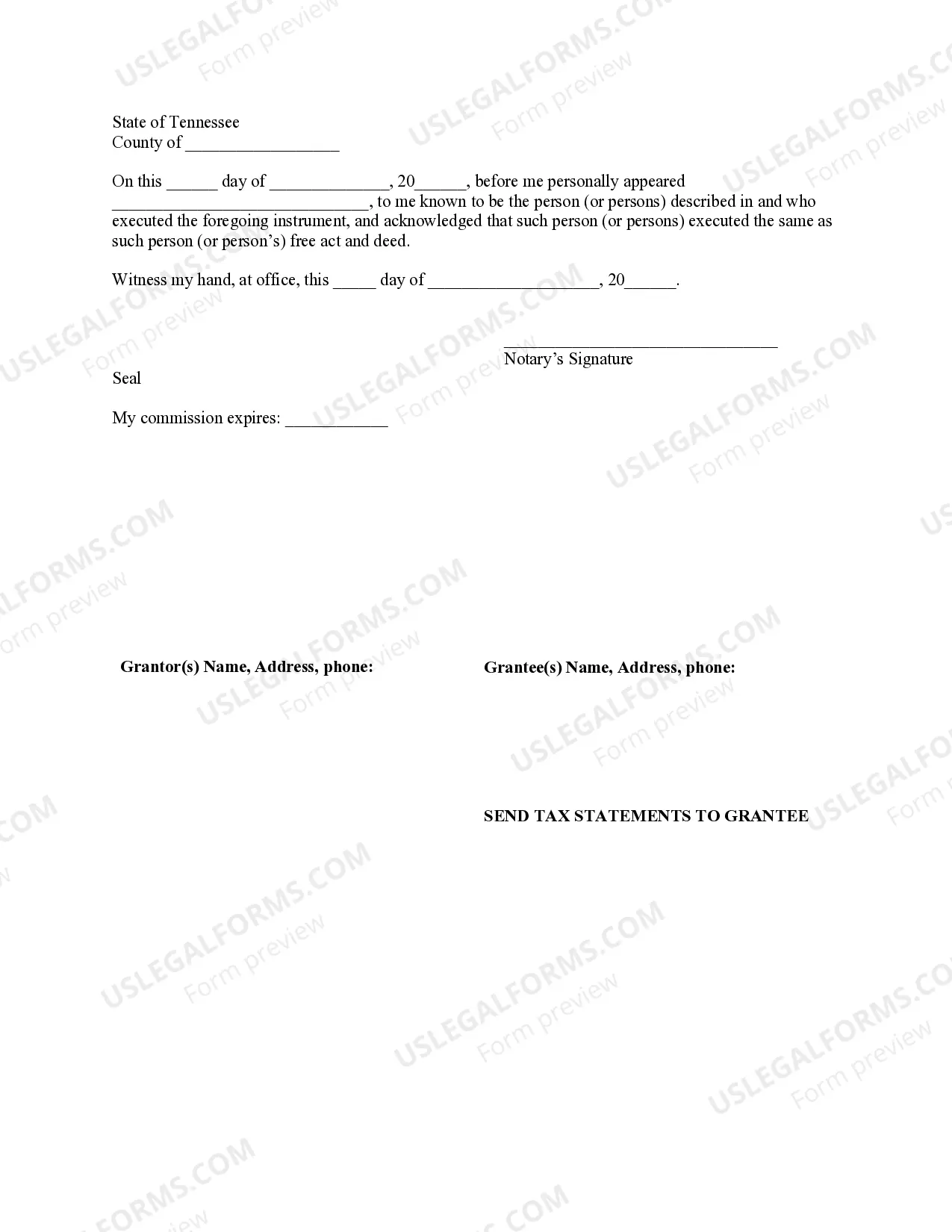 Preview Warranty Deed for Parents to Child with Reservation of Life Estate