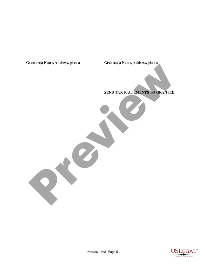 Preview Warranty Deed for Individual to General Partnership