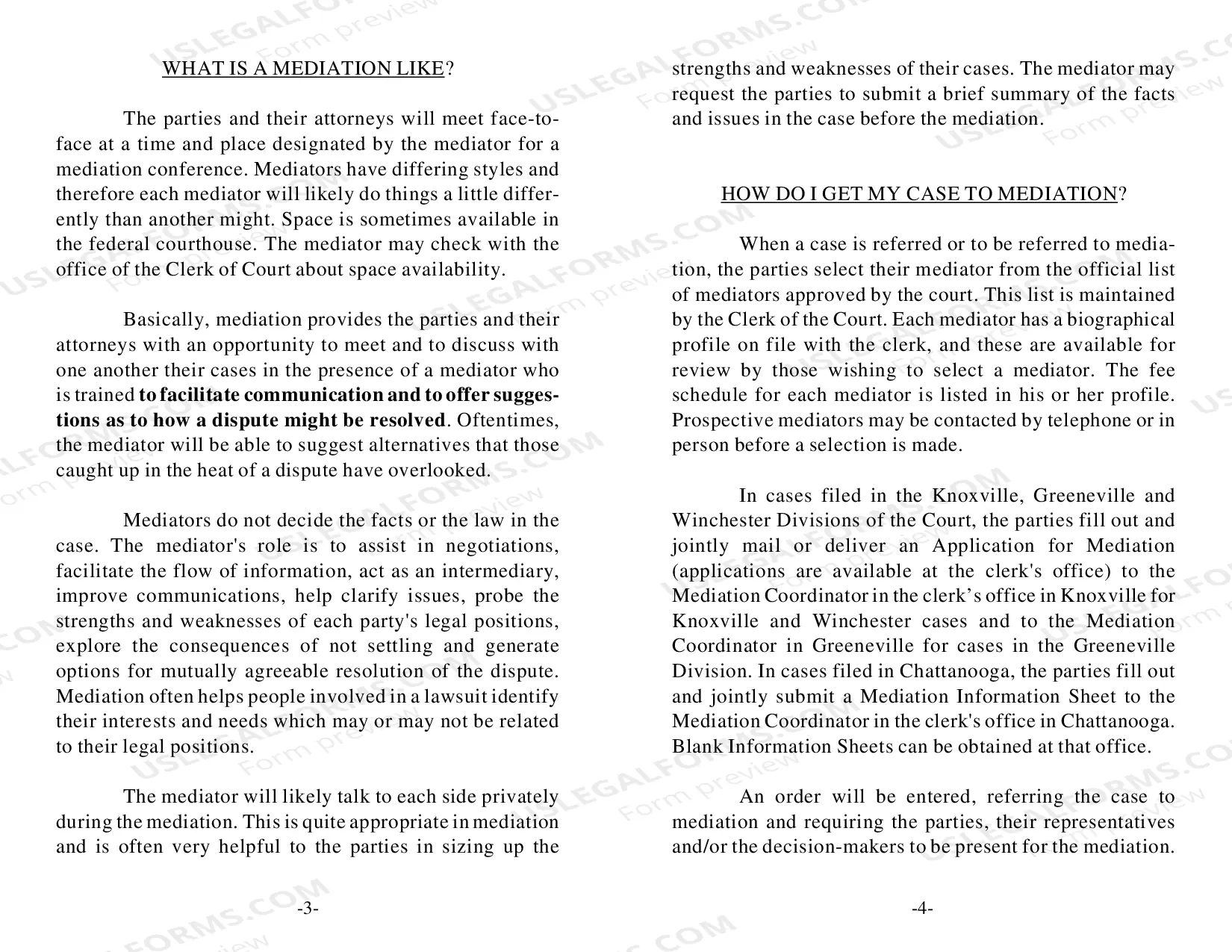 Preview Mediation Handbook