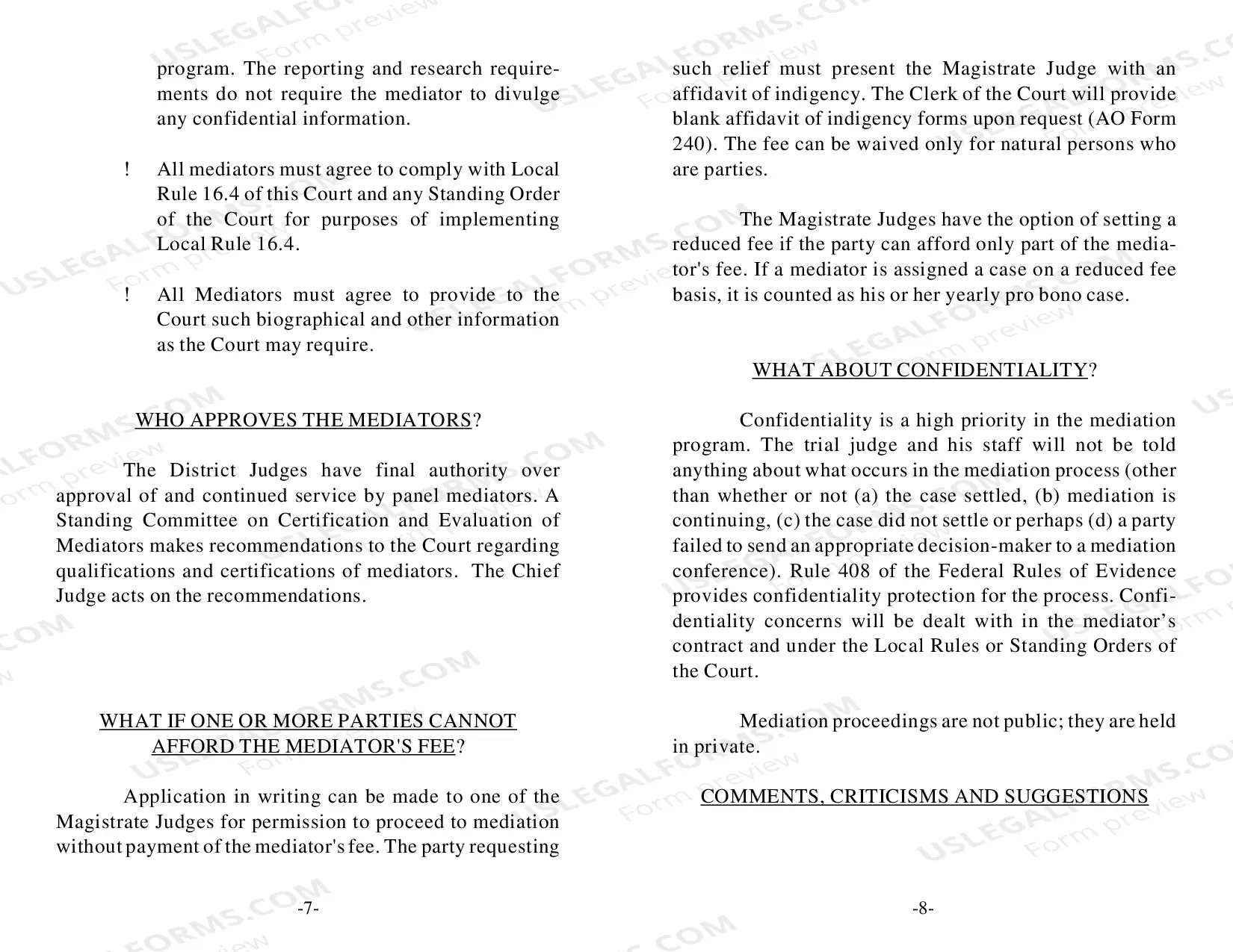 Preview Mediation Handbook