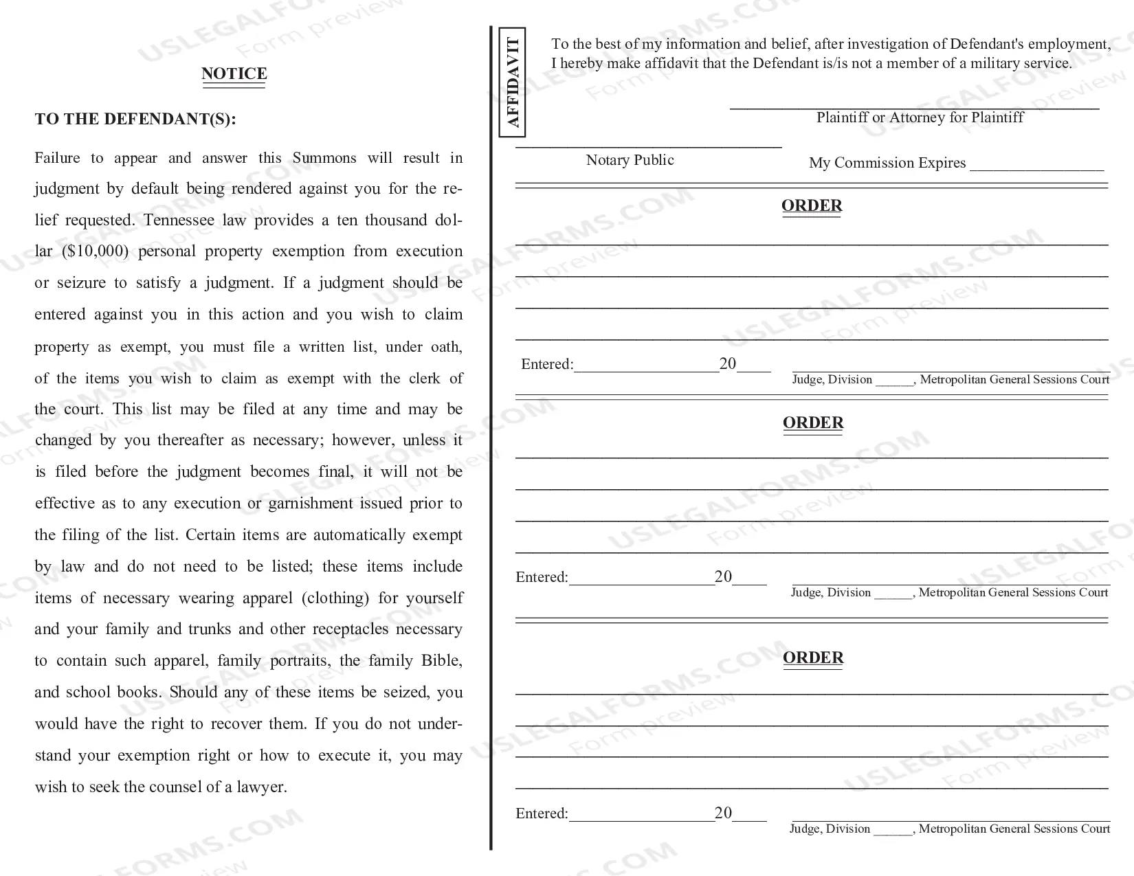 Preview Detainer Warrant Courtroom 1B